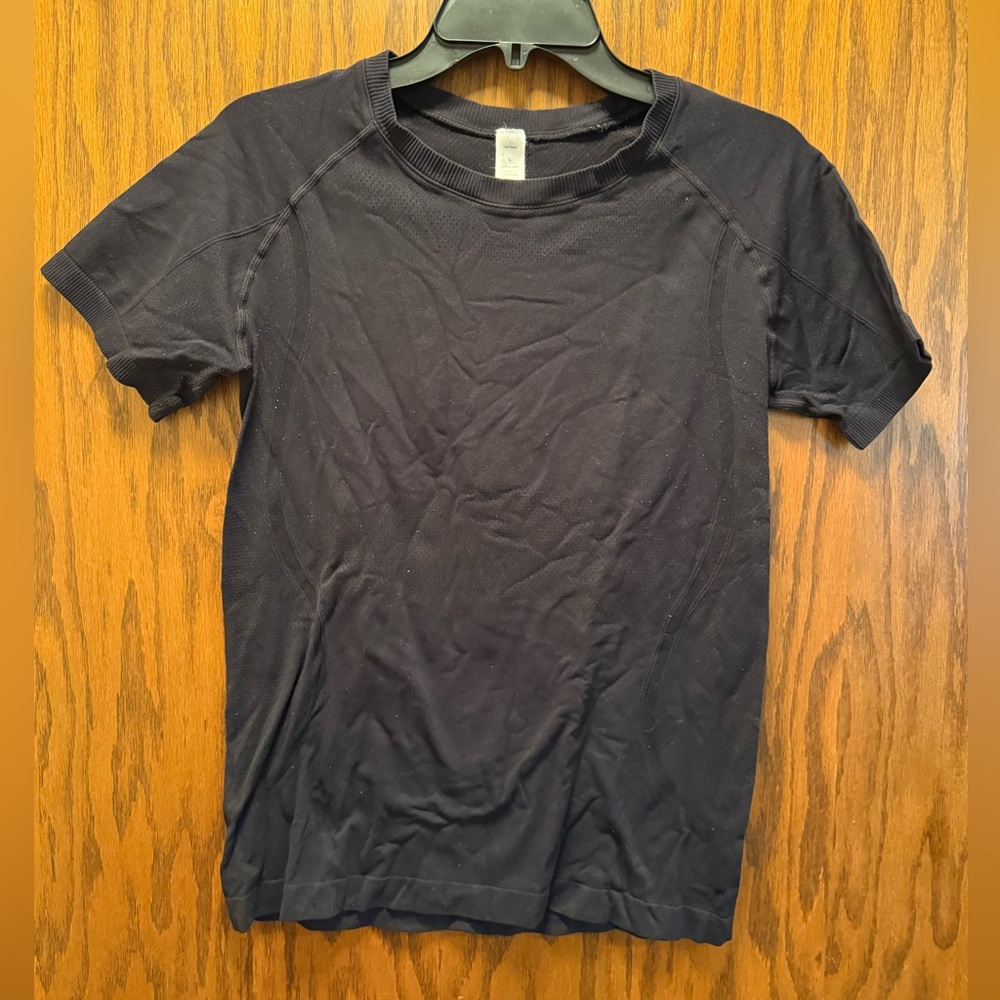 Set of 2 Black Stretchy T-Shirts